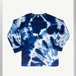 Blue & White Tie and Dye